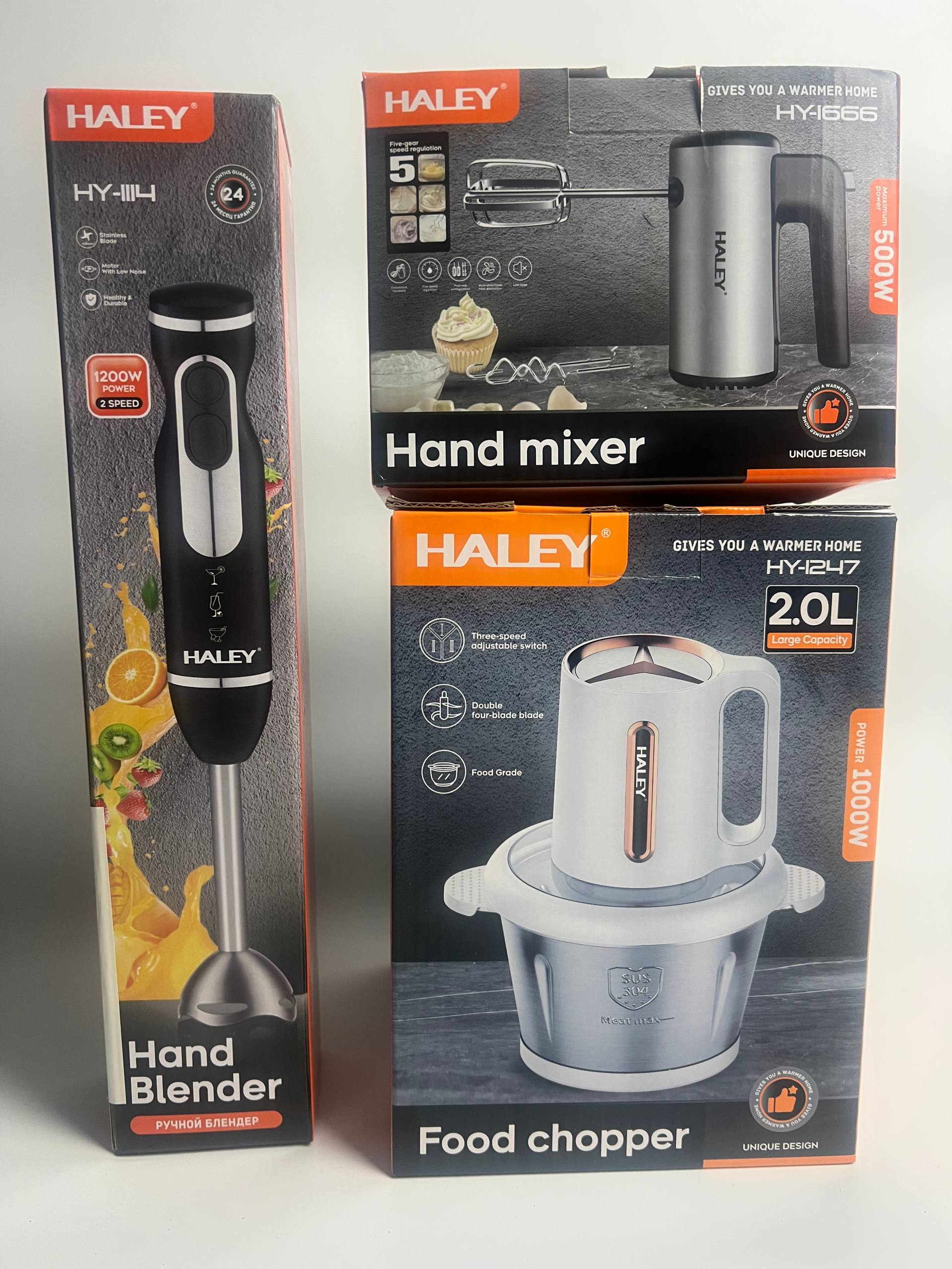 Pack Haley (Hachoir - Mixure - batteur)